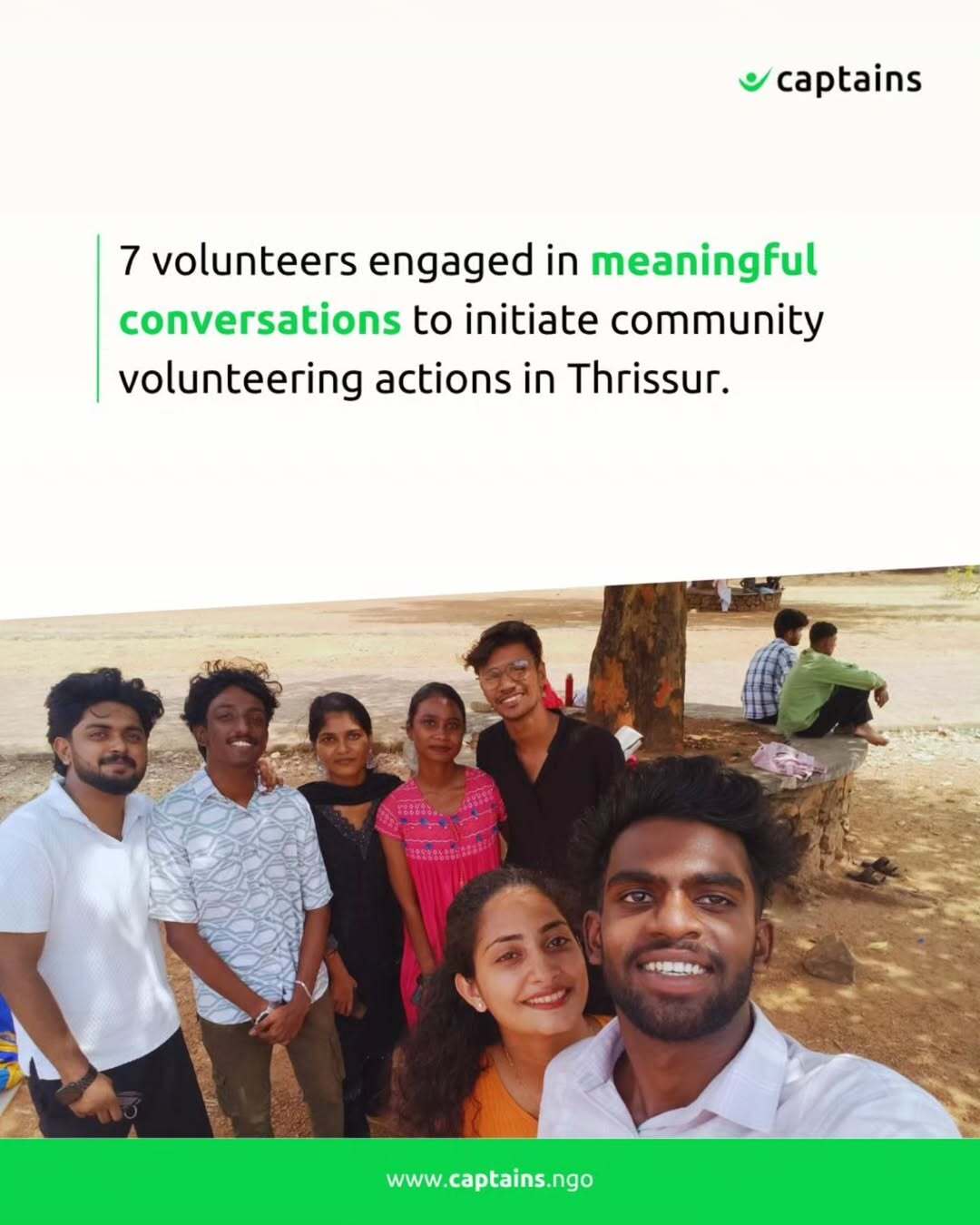 7 volunteers Meetup in Thrissur