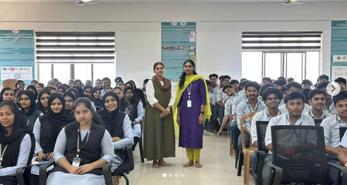 90 students of GEMS Arts and Science College, Malappuram were introduced to the SBI Youth for India Fellowship and career opportunities in the social sector in collaboration with Platform Commons and SBI Foundation.