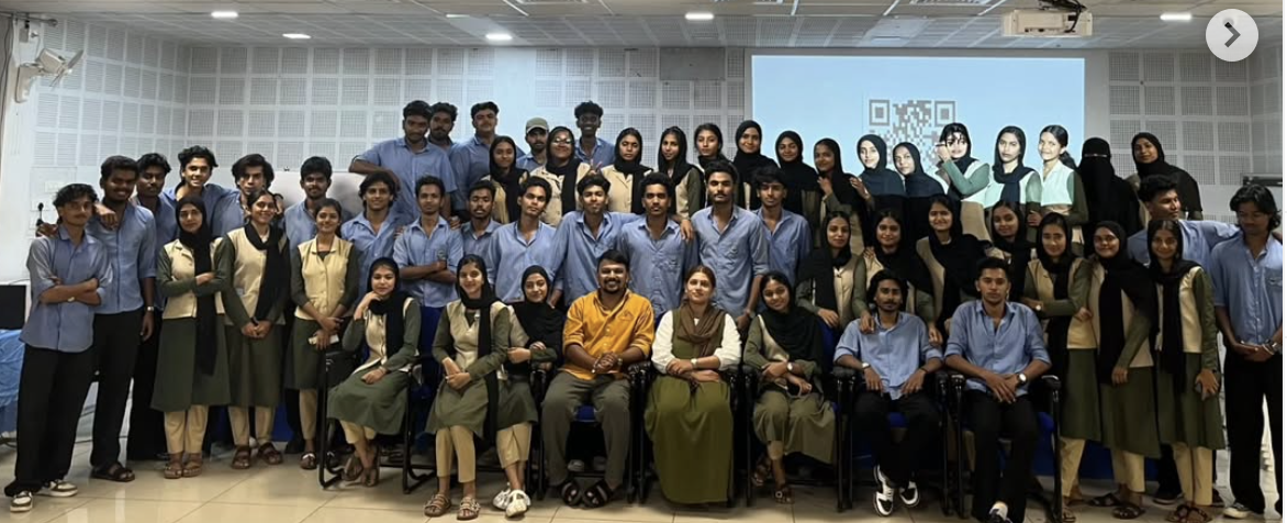 60 students of Majlis Arts and Science College, Malappuram were introduced to the SBI Youth for India Fellowship and career opportunities in the social sector in collaboration with Platform Commons and SBI Foundation.