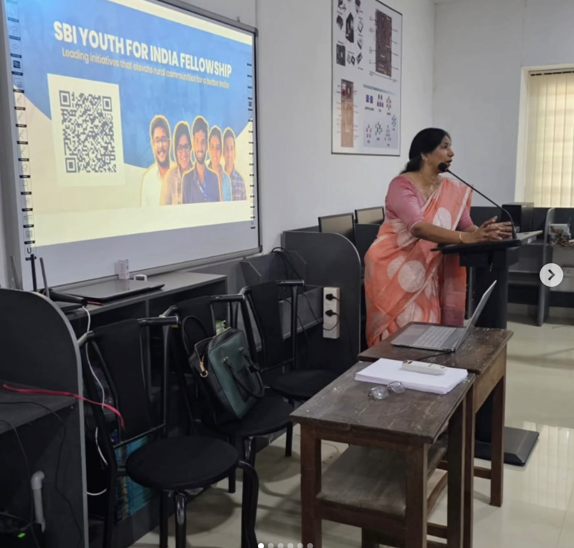 46 students of Providence Women's College (Autonomous) were introduced to the SBI Youth for India Fellowship and career opportunities in the social sector in collaboration with Platform Commons and SBI Foundation at Kozhikode.