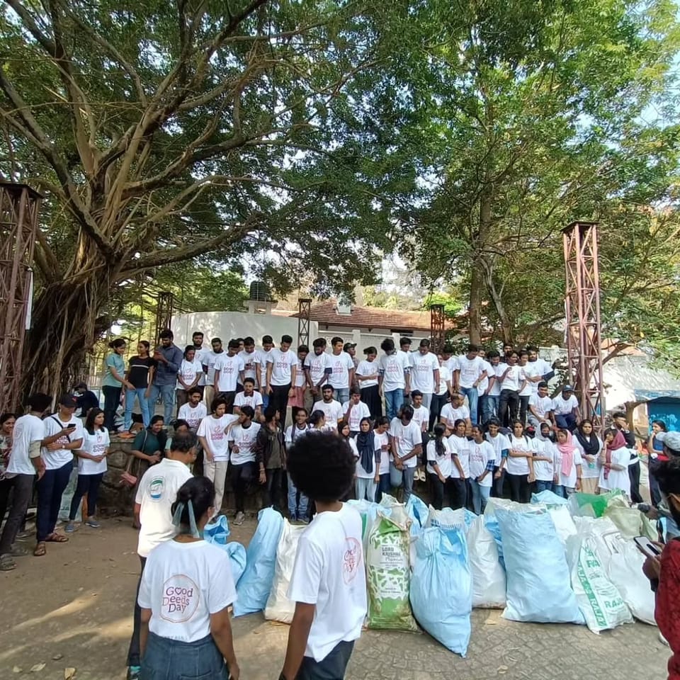 175 volunteers responsibly collected and disposed of 1060 kg of non-biodegradable waste in Ermakulam.
