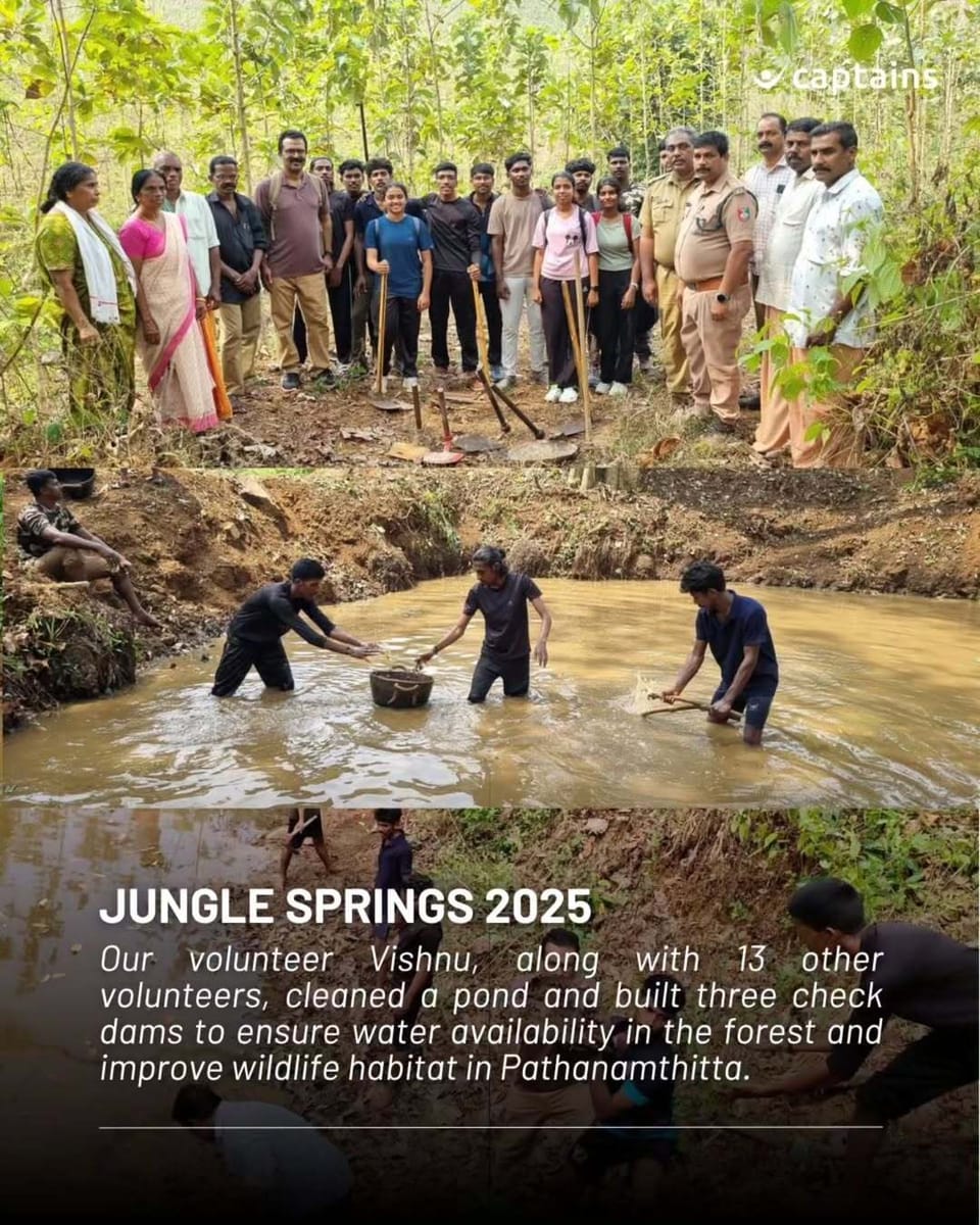 14 Volunteers Done a Environmental Activity