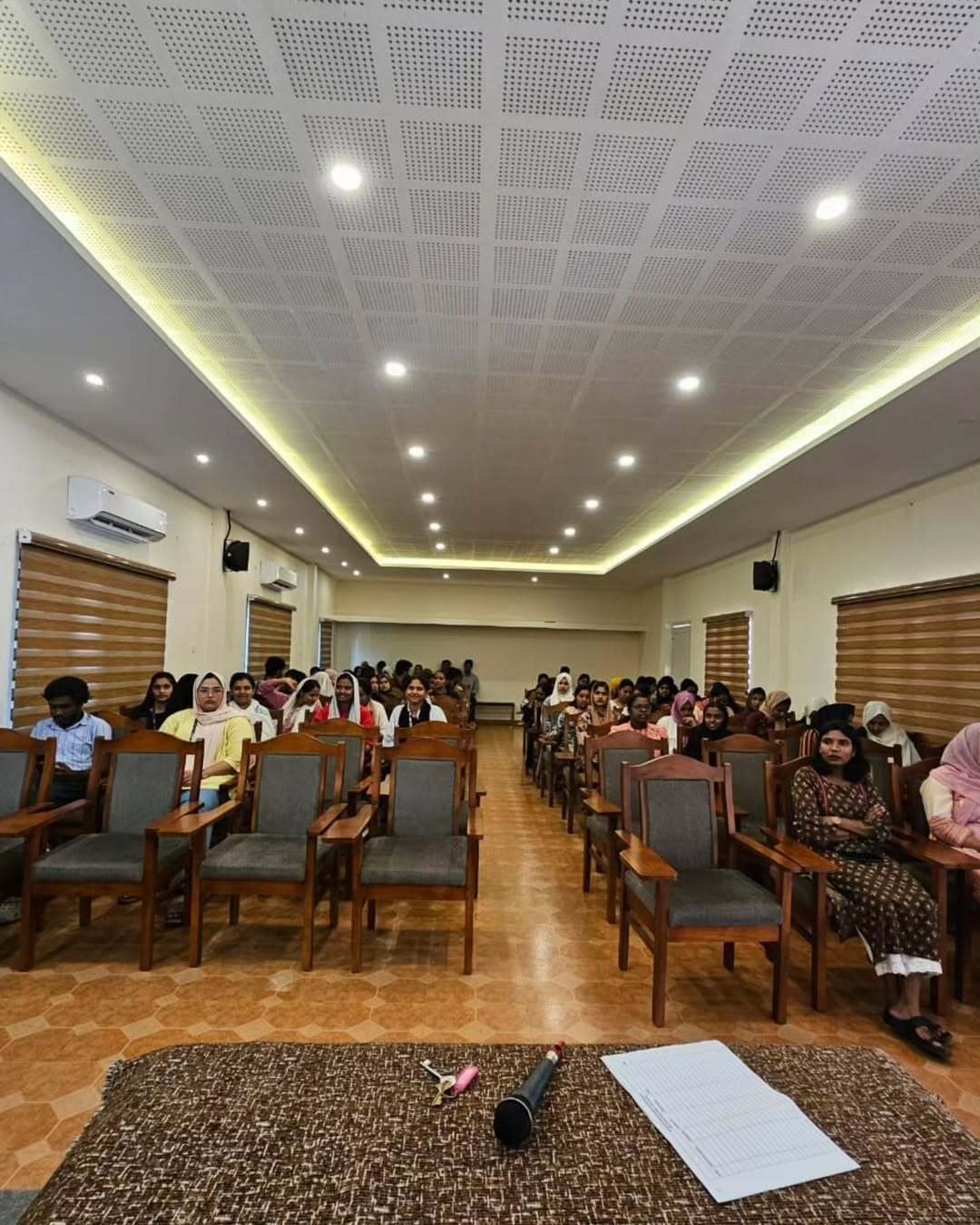 3 Volunteers took Sessions In WHO Arts & Science College Wayanad