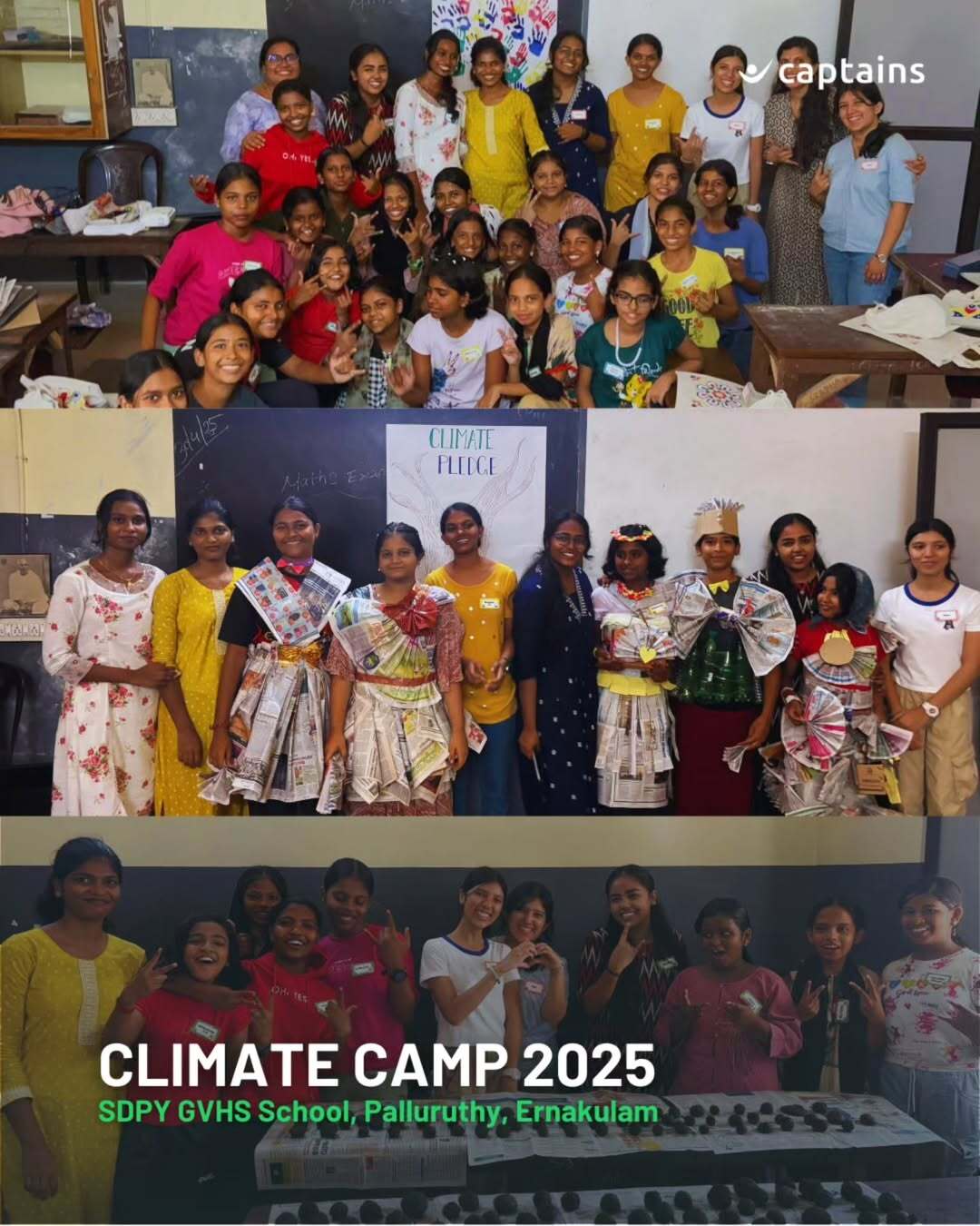 9 Volunteers Participated at Climate Camp 2025 in Ernakulam
