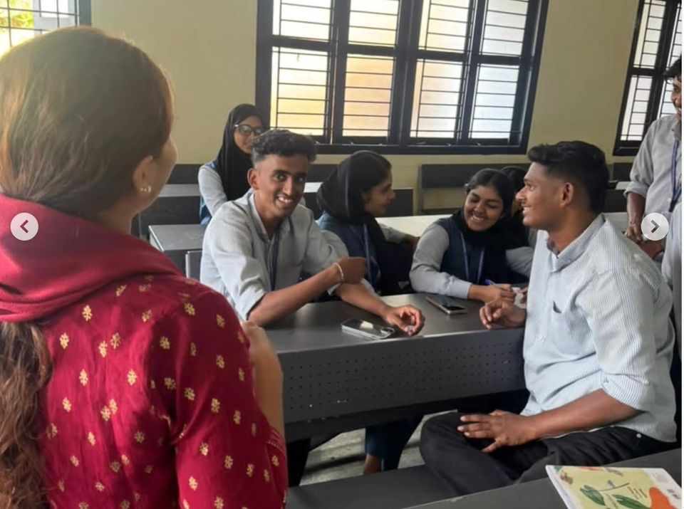 15 students of Al Jamia Arts and Science College, Perinthalmanna were introduced to the SBI Youth for India Fellowship and career opportunities in the social sector in collaboration with Platform Commons and SBI Foundation at Malappuram.