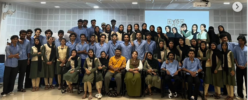 60 students of Majlis Arts and Science College, Malappuram were introduced to the SBI Youth for India Fellowship and career opportunities in the social sector in collaboration with Platform Commons and SBI Foundation.