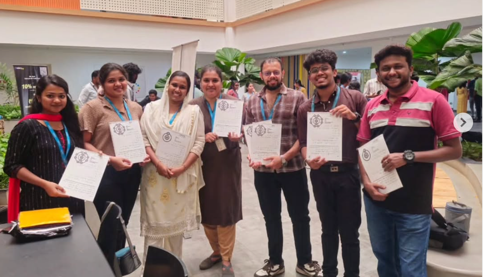 50 employee volunteers of Wipro created 80 tactile science cards to support visually impaired students through accessible touch-based learning tools in collaboration with Being Jigyaasu at Coimbatore.